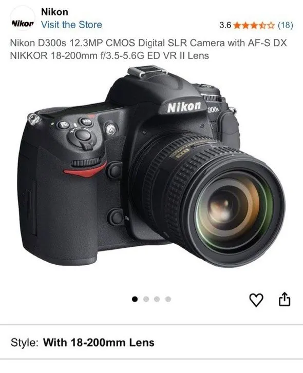 Nikon цифровая фотокамера