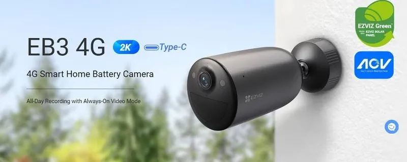 Kamera Ezviz CS-EB3 4G (3MP)
