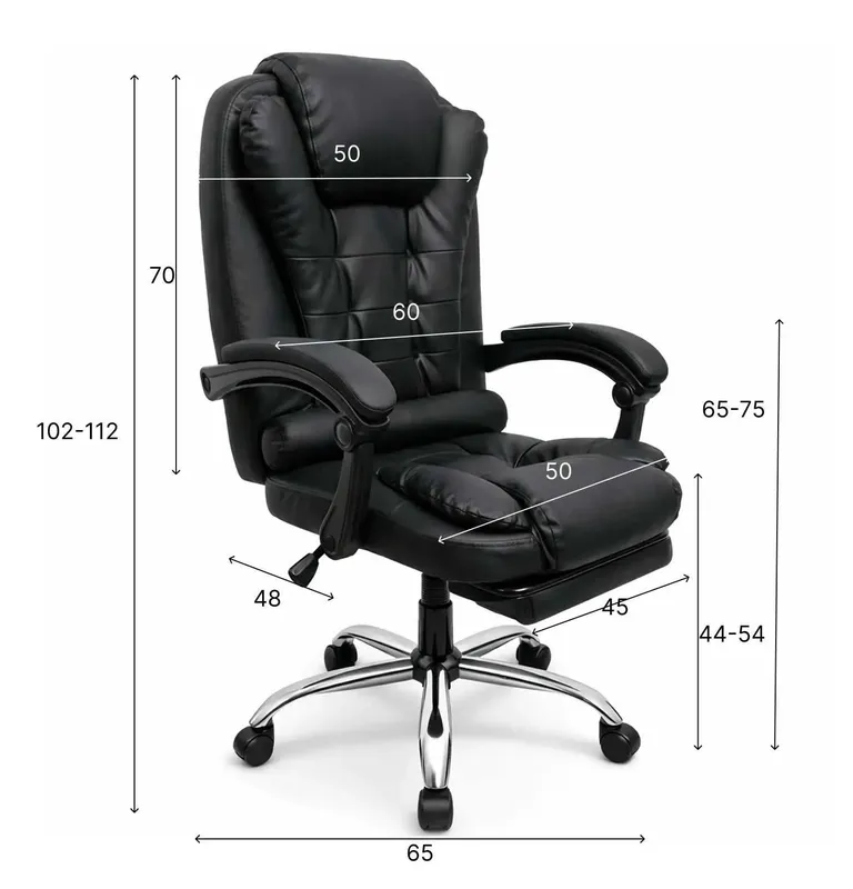 Кресло руководительское VIBRO MASSAGE черный 2 Кресло руководительское VIBRO MASSAGE черный 2