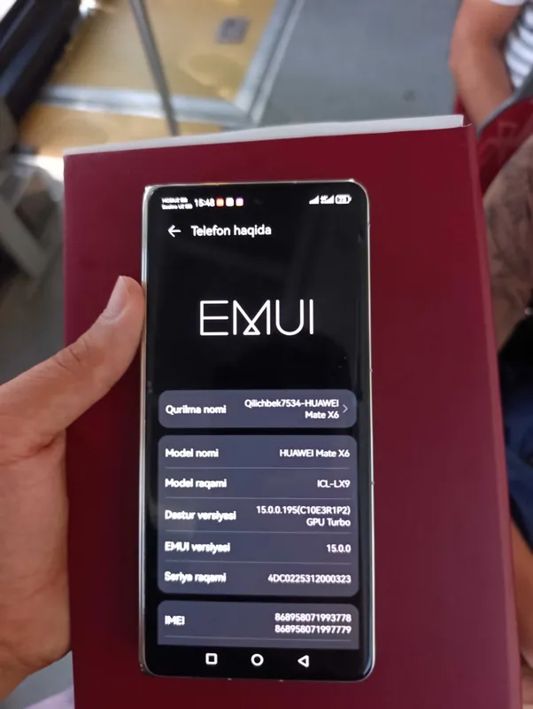 Huawei Mate X6 в идеальном состоянии 3 Huawei Mate X6 в идеальном состоянии 3