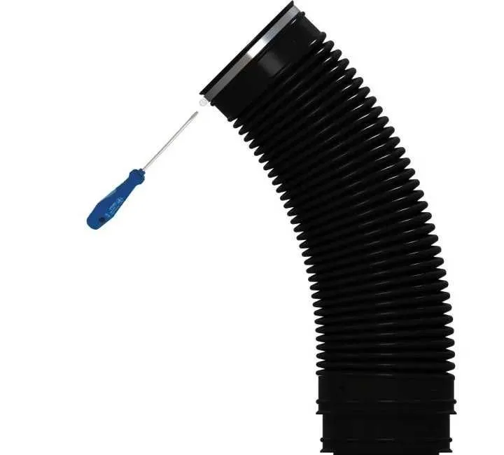 WIRPLAST RUROFLEX egiluvchan adapteri, 520 mm gofra 5 WIRPLAST RUROFLEX egiluvchan adapteri, 520 mm gofra 5