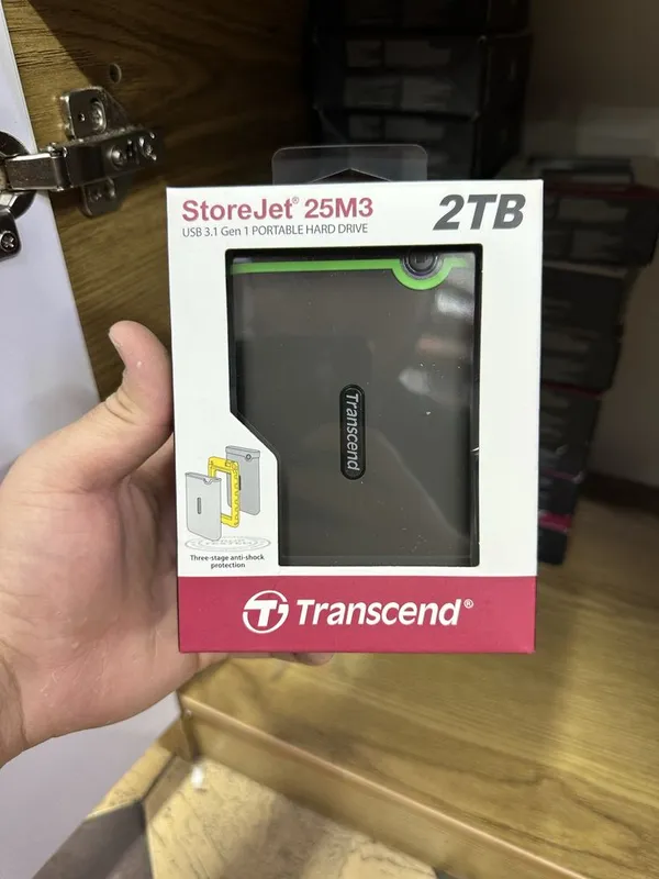 Transcend 2TB StoreJet 25M3 — 2TB | Original | USB 3.1 Gen 1 — фото 2