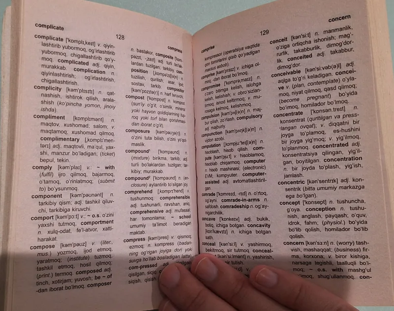 Eng-Uzb, Ingliz-O'zbekcha ( Dictionary/Lug'at) — фото 1