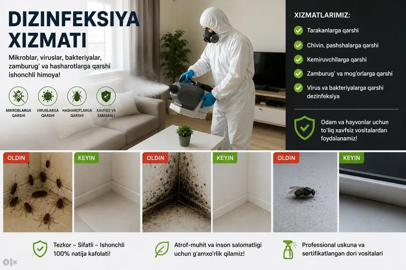 Dizinfeksiya xizmati 2 Dizinfeksiya xizmati 2