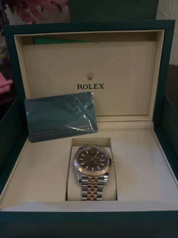 Rolex Datejust Everose Gold 41 мм — фото 2