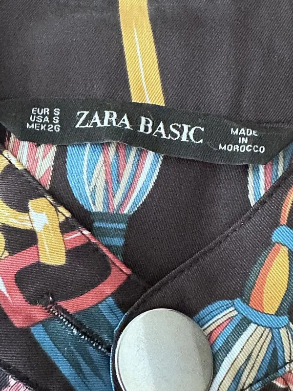 Блузка удлиненная ZARA basic — фото 2