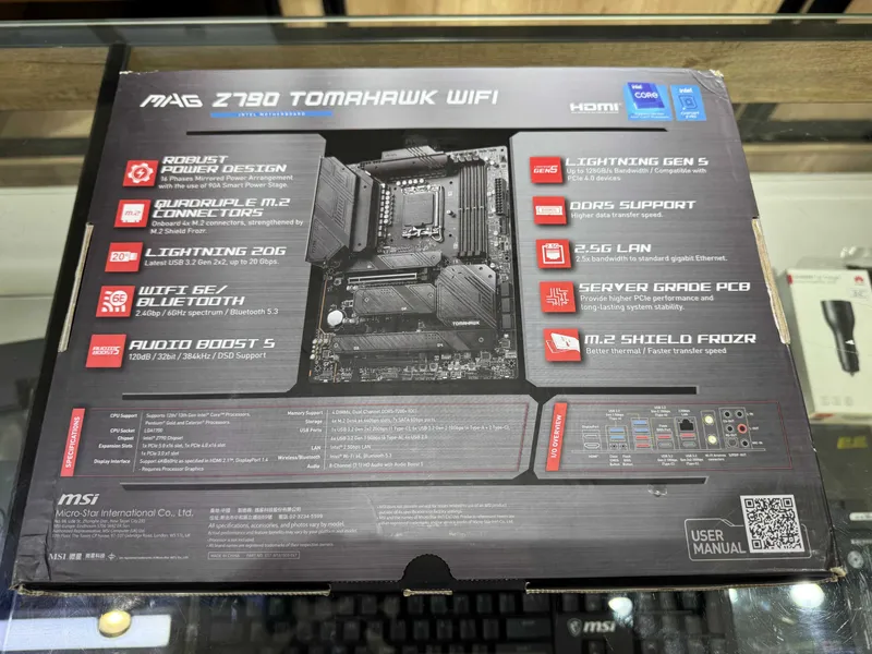 Материнская плата MSI MAG Z790 TOMAHAWK Wi-Fi 6E DDR5 6 Материнская плата MSI MAG Z790 TOMAHAWK Wi-Fi 6E DDR5 6