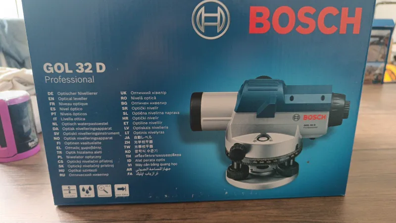 Нивелир BOSCH GOL 32 D оригинал — фото 6