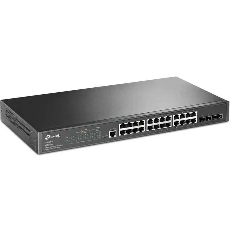 24‑портовый гигабитный управляемый коммутатор TP-LINK TL-SG3428