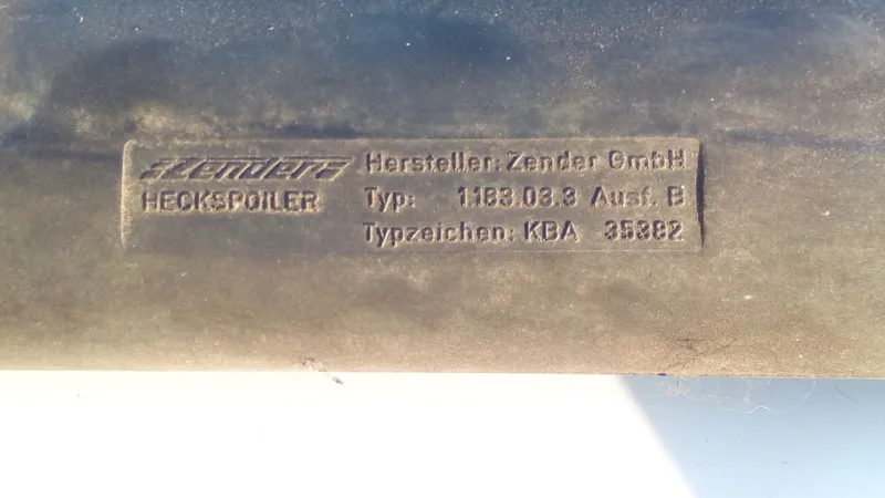 Спойлер AC Schnitzer/Zender BMW 7series E23 Bakspoiler Original 6 Спойлер AC Schnitzer/Zender BMW 7series E23 Bakspoiler Original 6