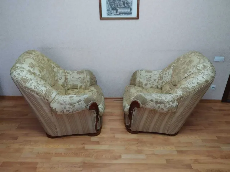 Кресла мягкие. Большие. Пара ( 2 штуки ). 2