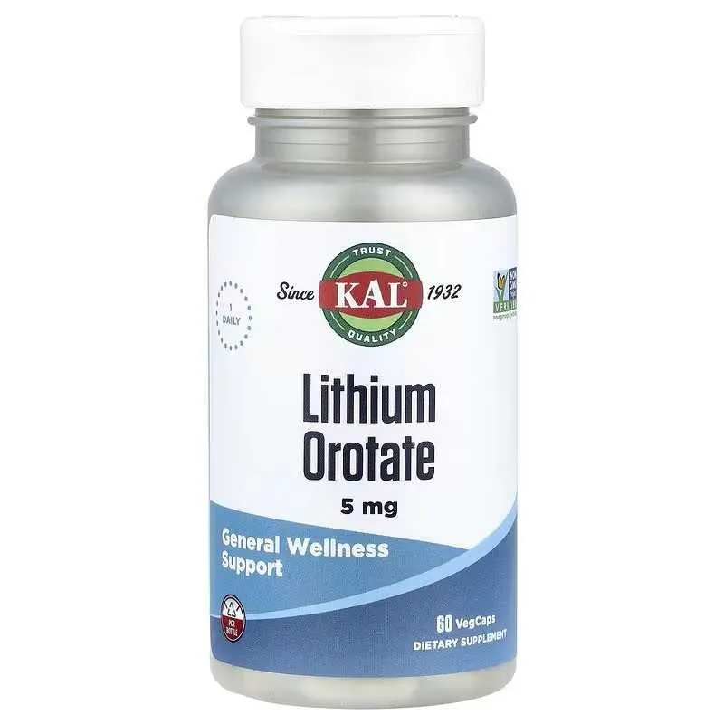 KAL Lithium Orotate оротат лития литий litiy — фото 1