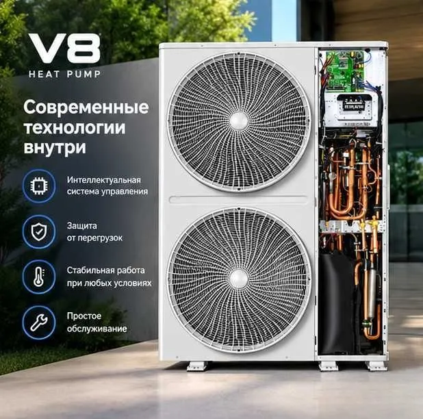 MDV V8S VRF | Надёжность, мощность и комфорт круглый год 3 MDV V8S VRF | Надёжность, мощность и комфорт круглый год 3