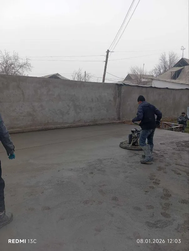 Бетон Пол Стяжка Хизмати Верталет билан 6 Бетон Пол Стяжка Хизмати Верталет билан 6