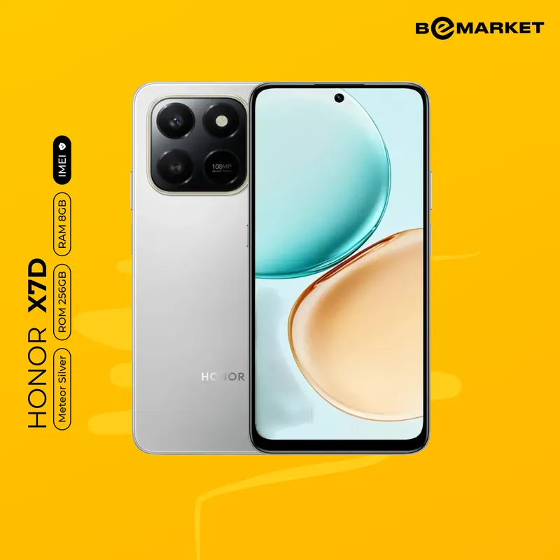 Honor X7d, Meteor Silver, 8/256 GB