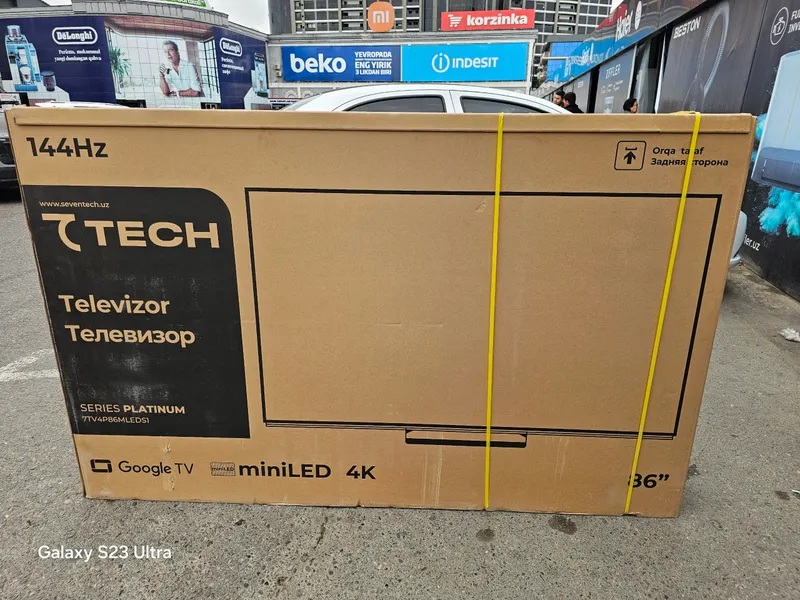 Премиум телевизор TECH 7TV4P86MLEDS1 86" Mini-LED 3