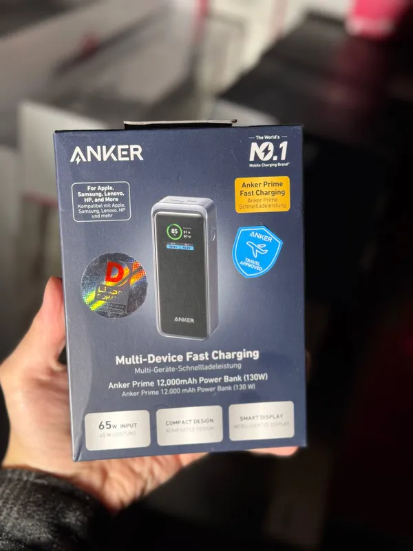 Power bank Anker 12 000 mAh 130W