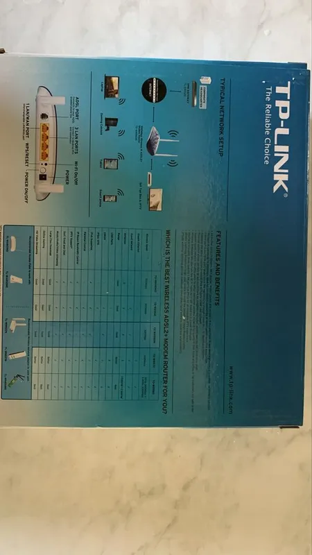 TP-Link Wi Fi router ADSL 5 TP-Link Wi Fi router ADSL 5