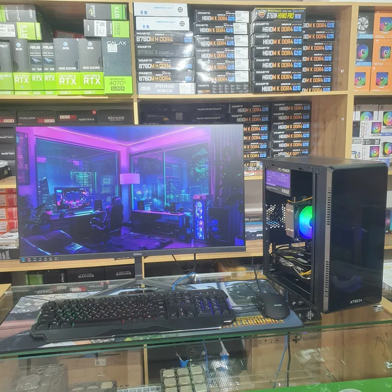 Kompyuter to'plami: Ziffler 27" FHD IPS, i5-3470, GTX 750 Ti, 8GB RAM, 256GB SSD