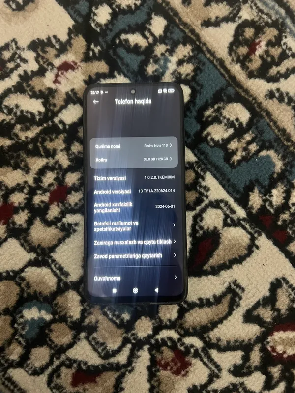 redmi note 11s 128gb sotiladi 1 redmi note 11s 128gb sotiladi 1