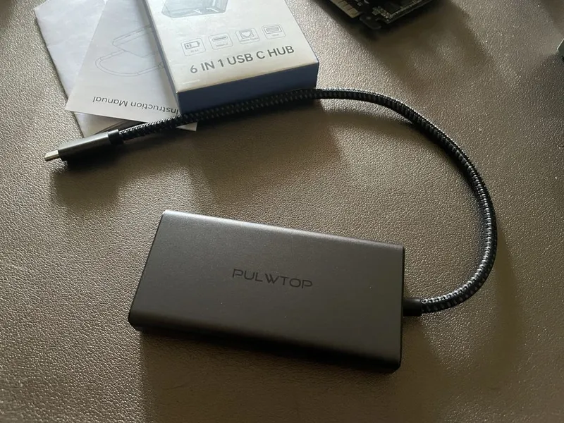 Type-C USB HUB 6 в 1