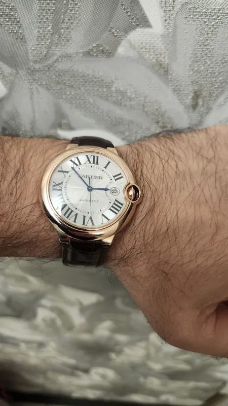 Швейцарские золотые Cartier Ballon bleu — фото 5