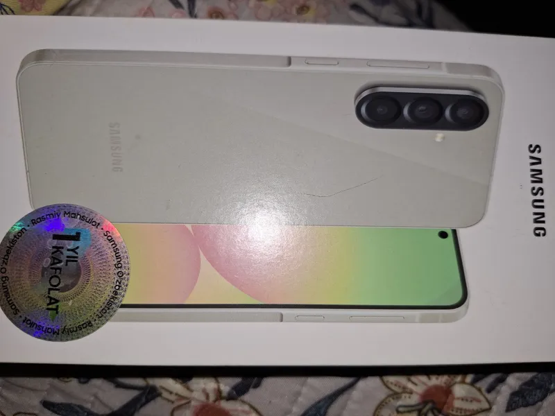 Samsung galaxy A56 avgustgacha garantiyasi bor Samsung galaxy A56 avgustgacha garantiyasi bor