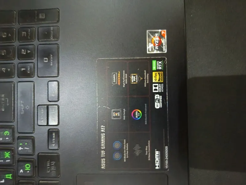Asus tuf gaming A17 4 Asus tuf gaming A17 4