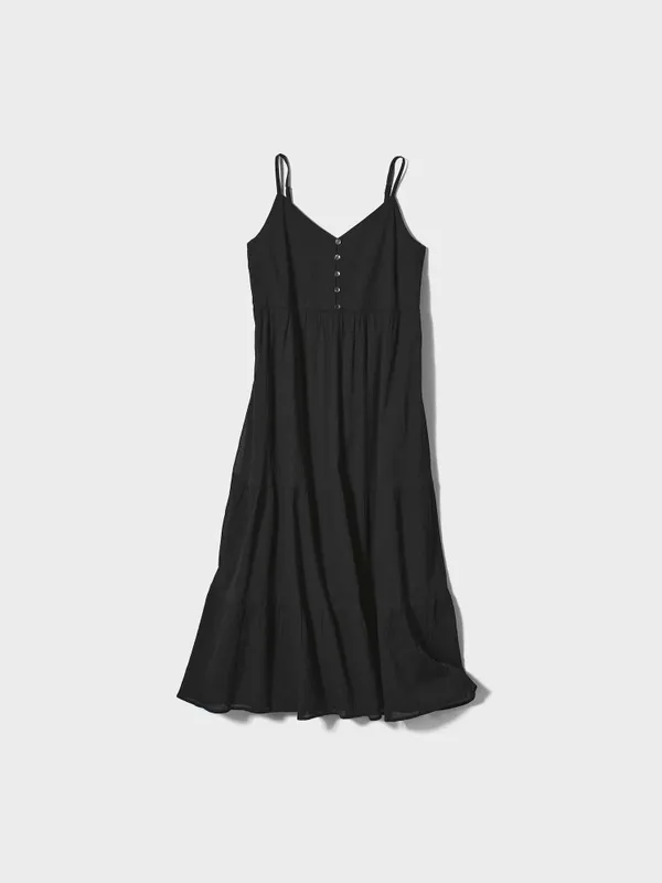 Новое летнее Платье UNIQLO Crinkle Cotton Camisole L раз Достав Беспл — фото 2