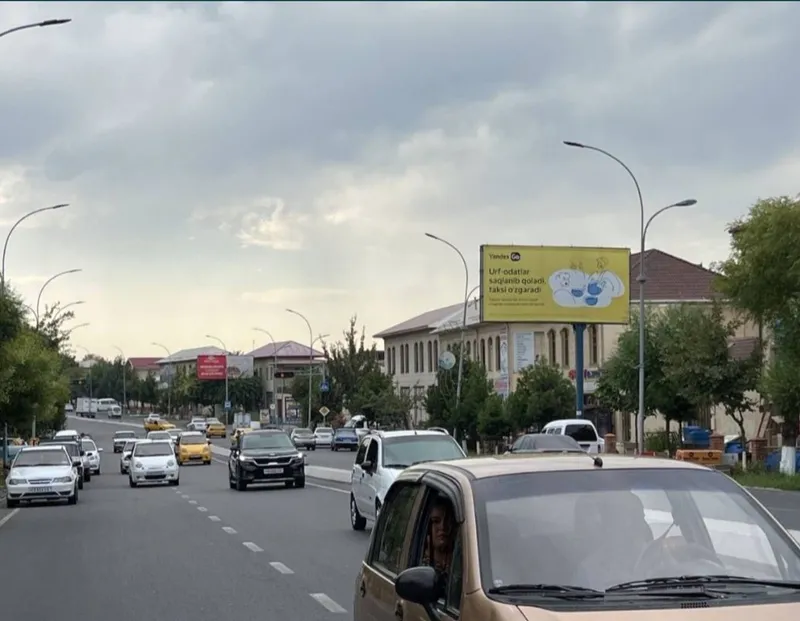 Билбордда реклама Навоий/Bannerda reklama/Tashqi reklama. — фото 1