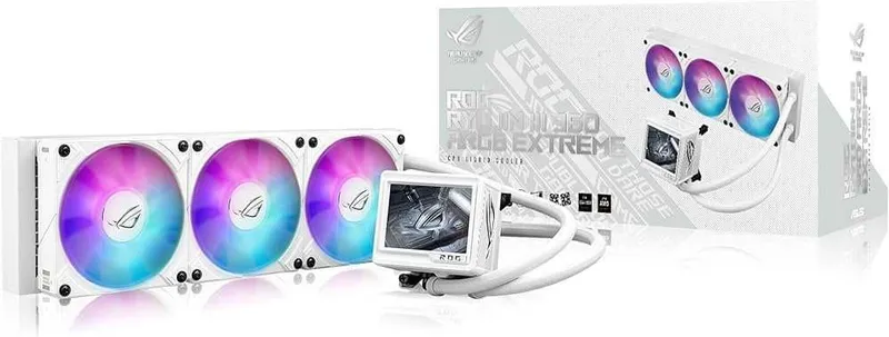 Система охлаждения ASUS ROG RYUJIN III 360 ARGB Extreme белая