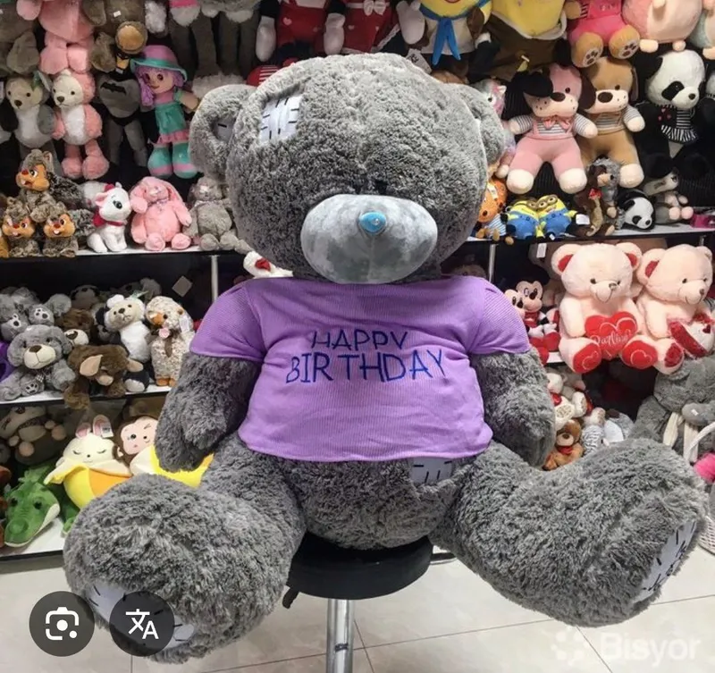 Oq ayiq teddy (170sm) 5 Oq ayiq teddy (170sm) 5