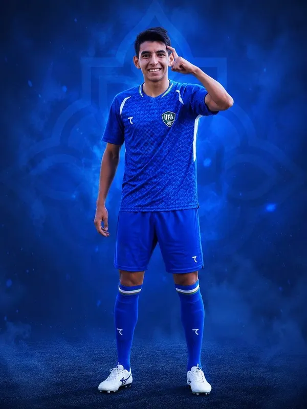 Futbol forma uzbekistan, Футбольная форма узб