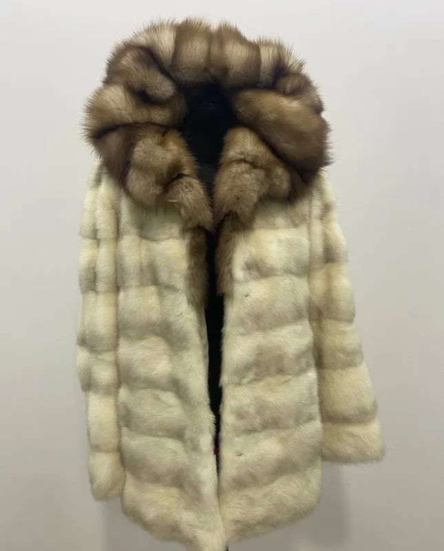 Премиальные норковые шубы с капюшоном из Соболя и Рыси 6 Премиальные норковые шубы с капюшоном из Соболя и Рыси 6