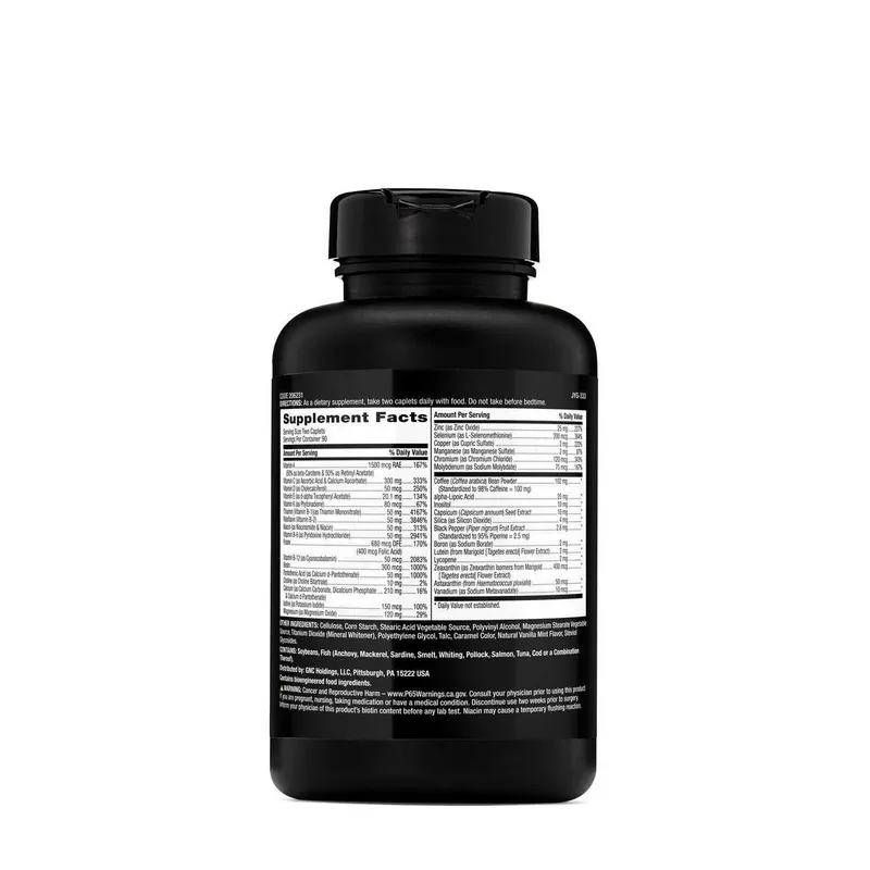 Мега Мен GNC Mega Men Energy and Metabolism Multivitamin 180 шт — фото 1