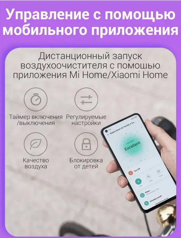 Xiaomi air purifer 4 compact 27 квадрат. Глобал. Очиститель. — фото 5