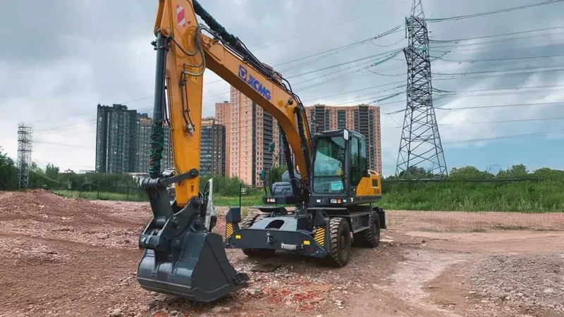 Экскаватор колесный XCMG XE180WD 0,9 куб в Ташкенте — фото 2 Экскаватор колесный XCMG XE180WD 0,9 куб в Ташкенте — фото 2
