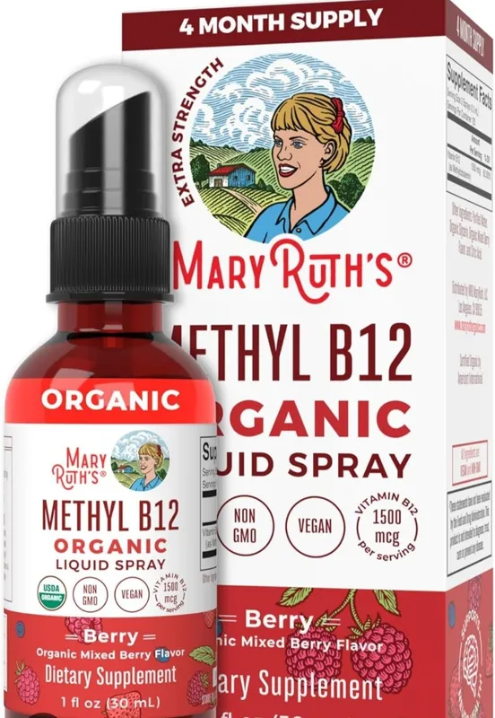 Methyl b12 spray,b,Mary Ruths, витамин б12,b complex