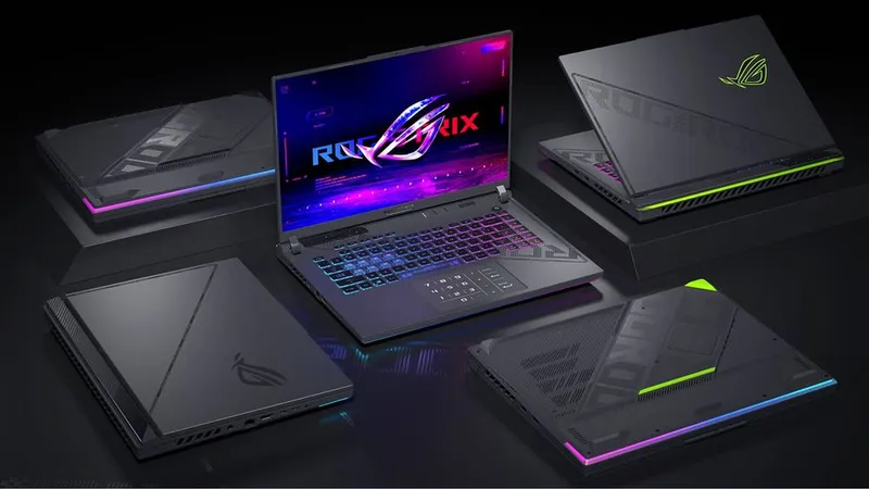 asus rog strix g18 2.5k 240hz i9 14900hx 1.5 tb 4060 8 gb 32gb noutbuk 3