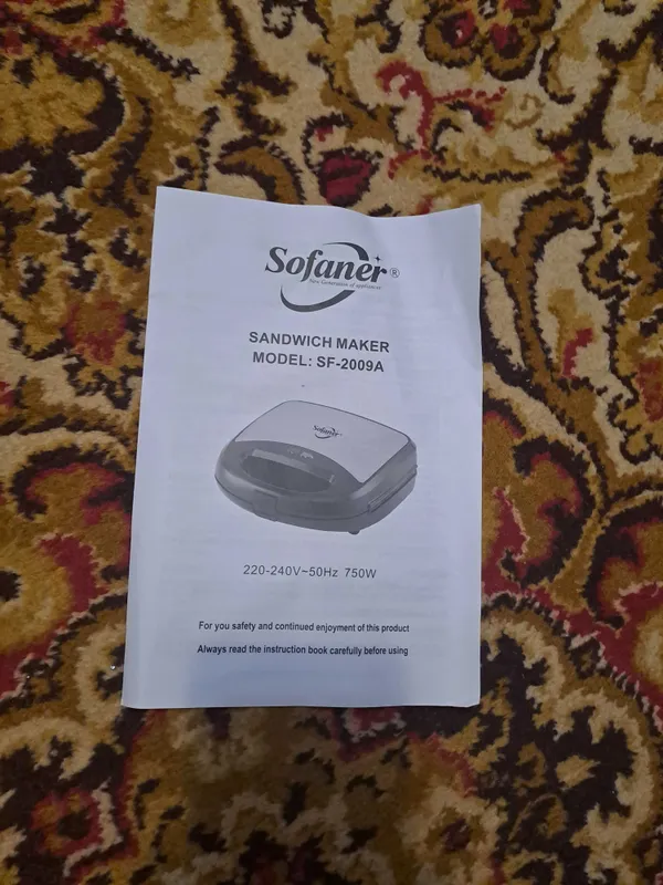 Мультипекарь 5 в 1 Sofaner — фото 1