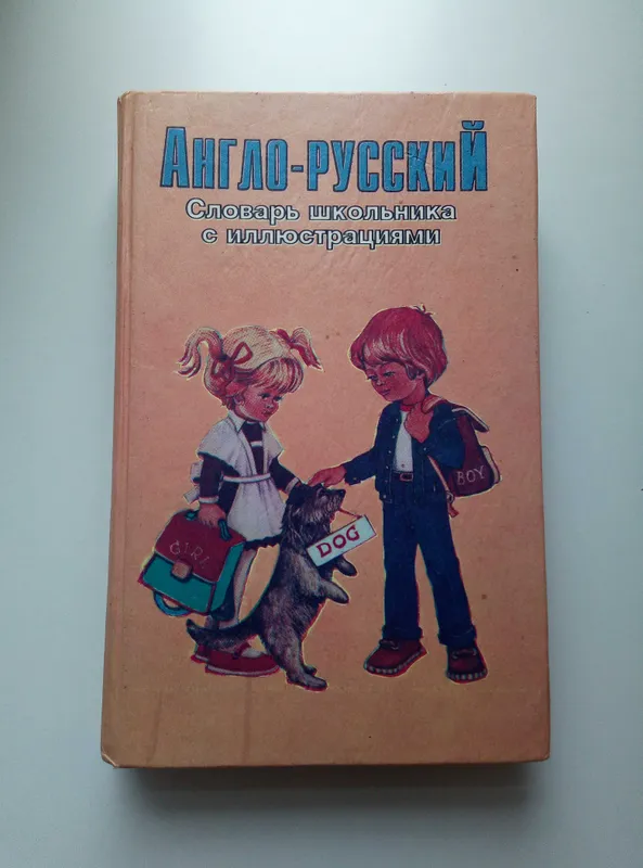 Русско-английский словарь школьника с иллюстрациями