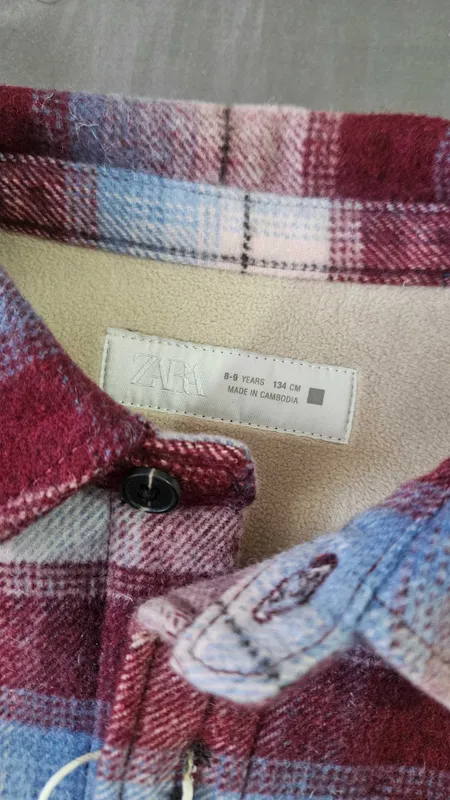 Zara рубашка куртка новая оригинал — фото 5
