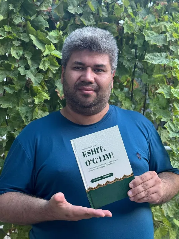 "Eshit, o‘g‘lim" nomli yangi kitob sotiladi 2