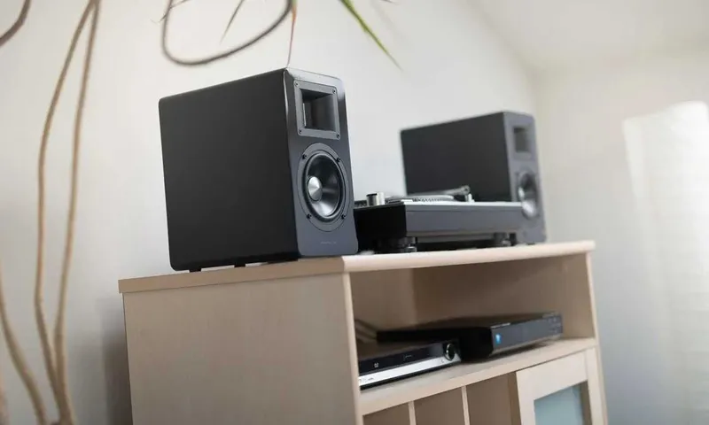 Airpulse A100 Hi-Res акустическа система с рупорный ленточный твитером — фото 3