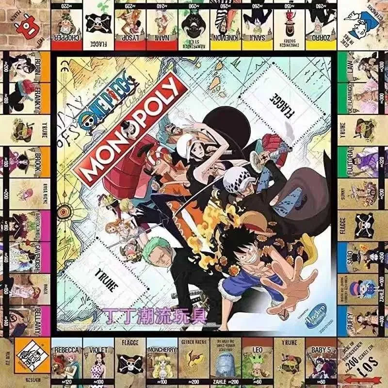 АНИМЕ МОНОПОЛИЯ - One Piece, Naruto, Dragon Ball Z (настольная игра) — фото 2
