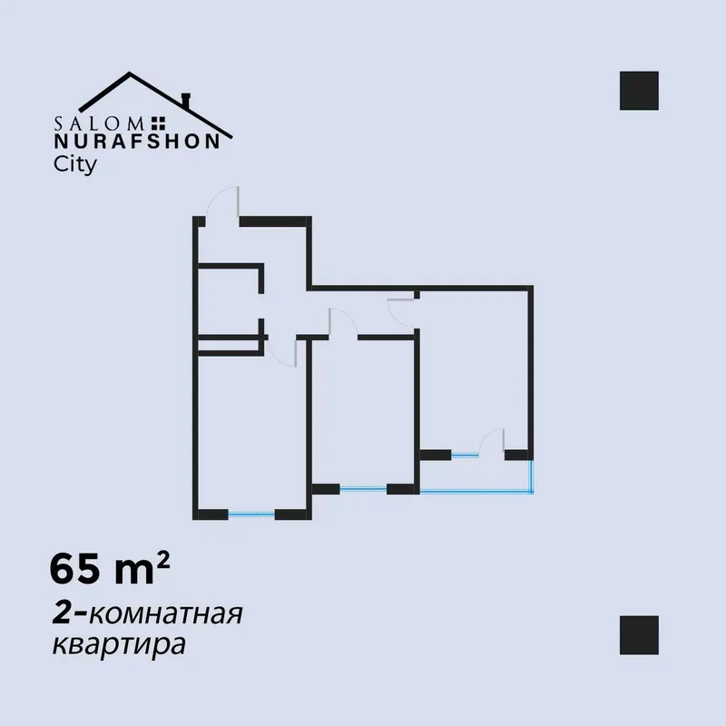 Новостройка квартира сотилади — фото 1