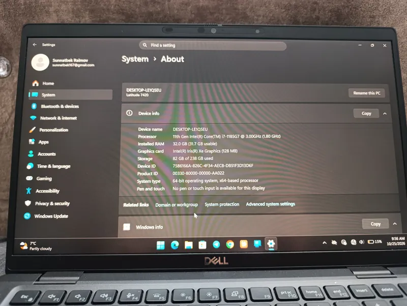 Dell Latitude 7420 — i7 / 32GB RAM 4 Dell Latitude 7420 — i7 / 32GB RAM 4
