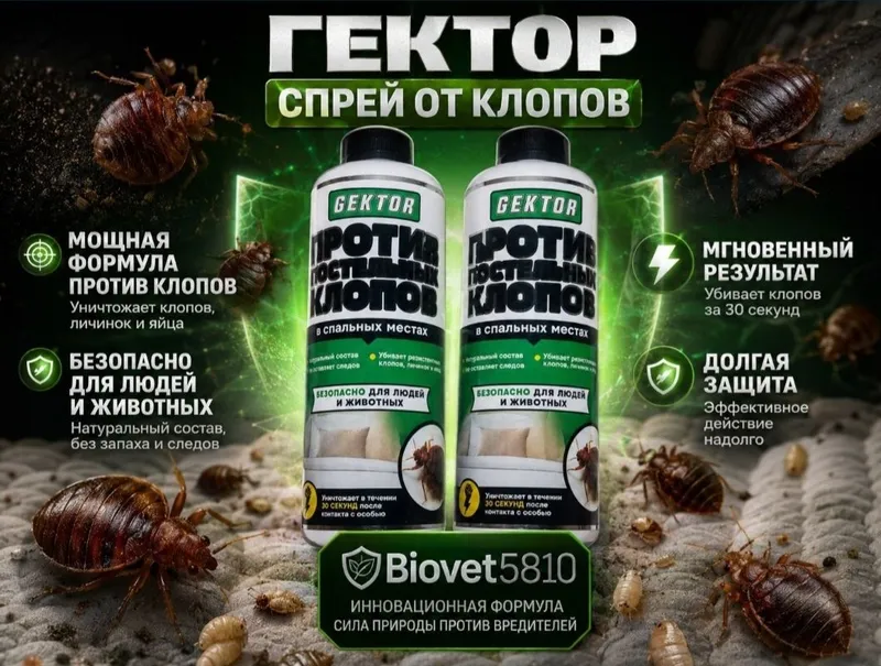 Средсво клопов от Гектор 1 Средсво клопов от Гектор 1
