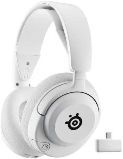 Steelseries Arctis Nova 5 Wireless, белый- Беспроводная гарнитура — фото 1