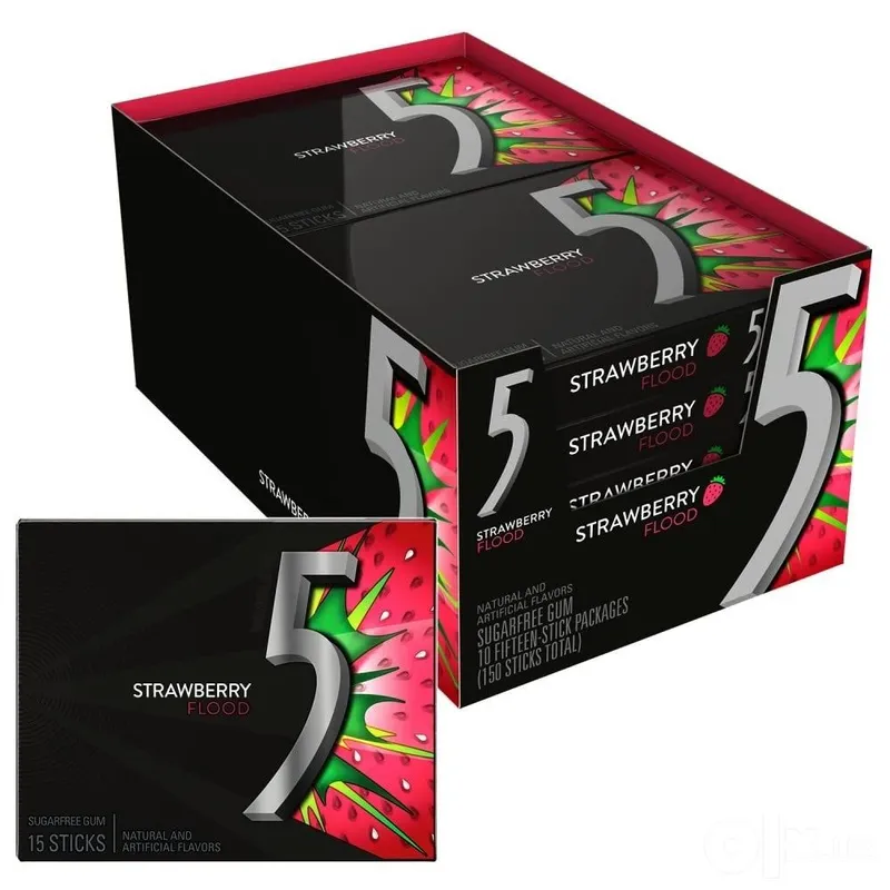 5 FIVE Gum - Жвачка Saqich Живательные Резинки 3 5 FIVE Gum - Жвачка Saqich Живательные Резинки 3